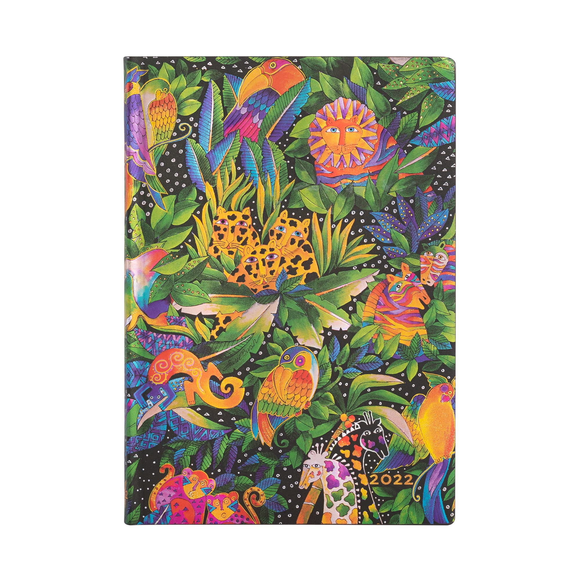 Jungle Song 12-Monatskalender Flexi 2022 Midi Horizontal
