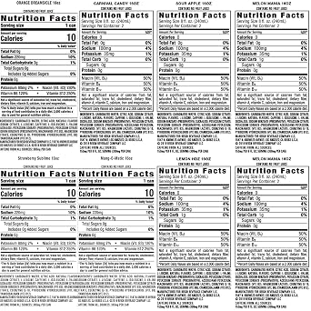 Total Body Fuel, 8 Flavor Variety Pack, Fitness & Performance Drink, 16oz (Pack of 8)