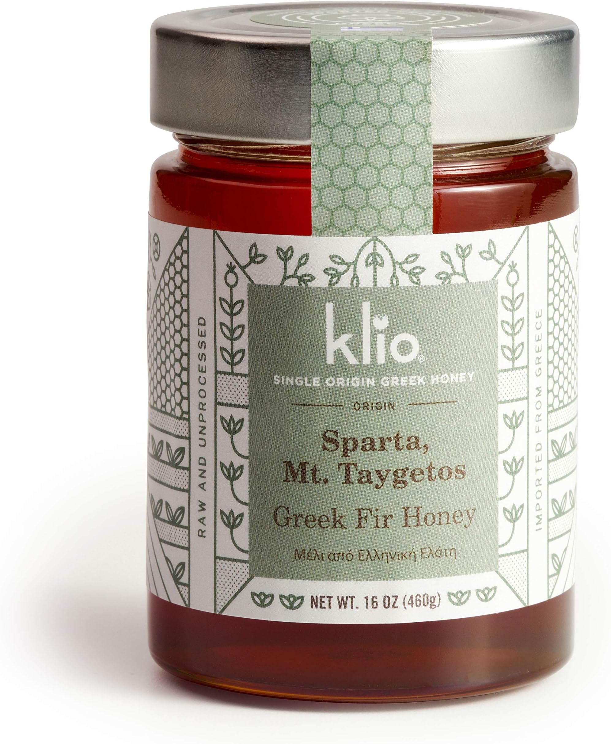 Greek Fir Honey - Single Origin - Sparta, Mt. Taygetos, Greece.Small Production, Raw, Cold Packed, Never Heated. New Offering From Klio - Delicious.