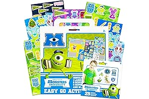 Disney Pixar Monsters University Sticker and Tattoo Party Favors Pack
