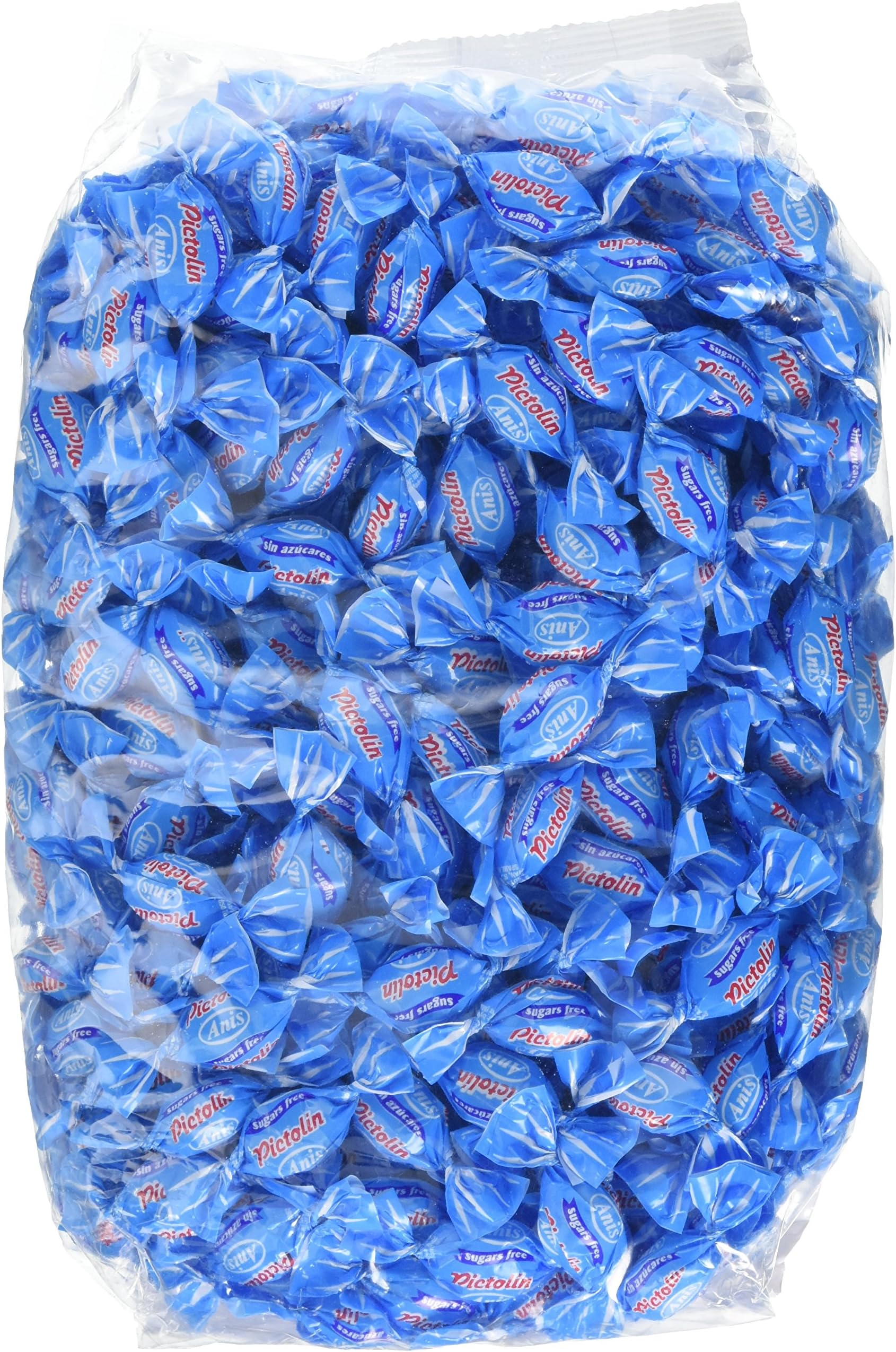 Intervan Pictolin Anis Sugar Free Aniseed Candies, 1 kg