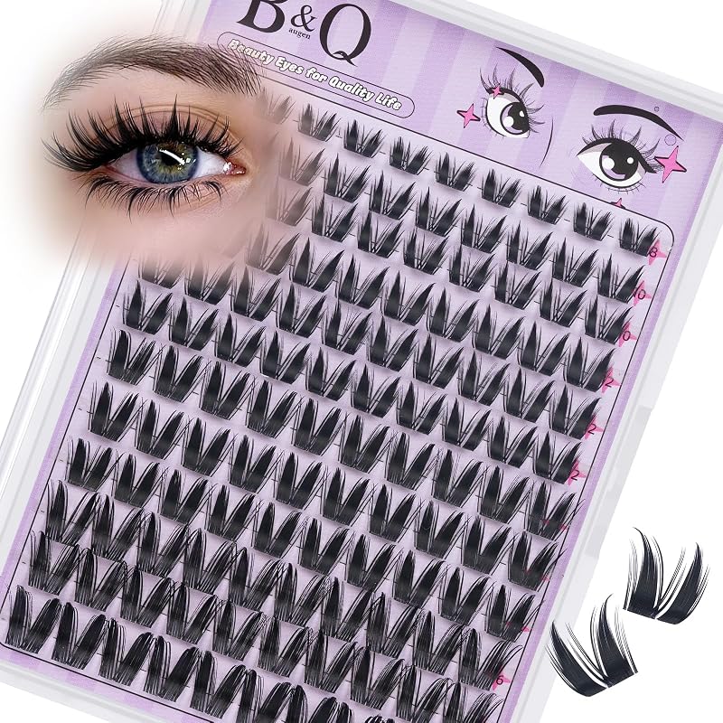 B&Qaugen Cílios Postiços em Tufo Bunny Lash Anime CC Curl Lash-Anime 05