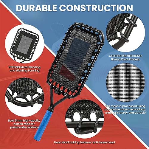 Miniatura 6 de Baseball Racket for Fly Balls Fungo Racket BaseballBaseball Racket for Coaches and Parents to Help Players Practice Hitting Grounders and Pop Flies