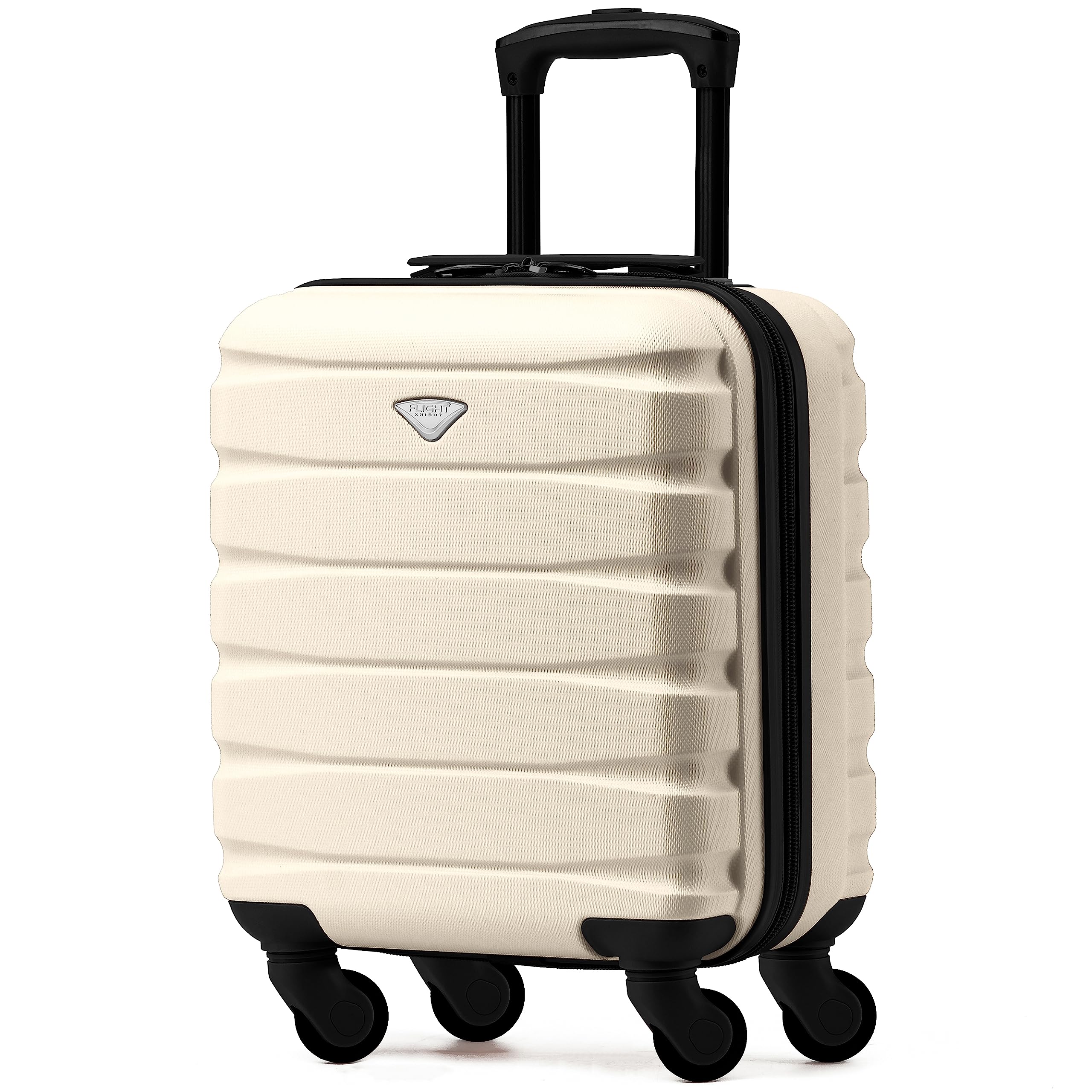 Flight Knight Lightweight 4 Wheel ABS Hard Case Medium Suitcase Approved for Over 100 Airlines Including easyJet, British Airways, Ryanair, Jet2, Emirates & Many More - Check-in Medium Size 25" — view 45
