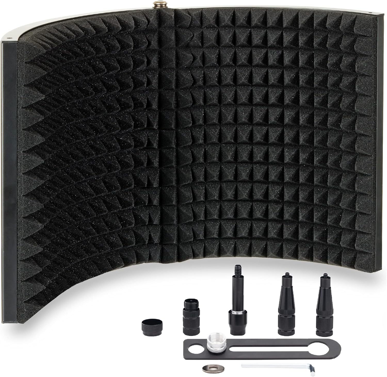 PRO Isolation Shield – Microphone Reflection Filter for Recording – Mic Studio Equipment PRO Isolation Shield – Microphone Reflection Filter for Recording – Mic Studio Equipment