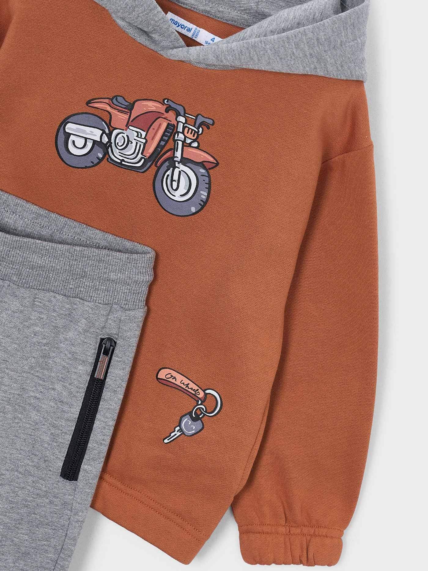 Mayoral Chandal pullover moto para niño Teja