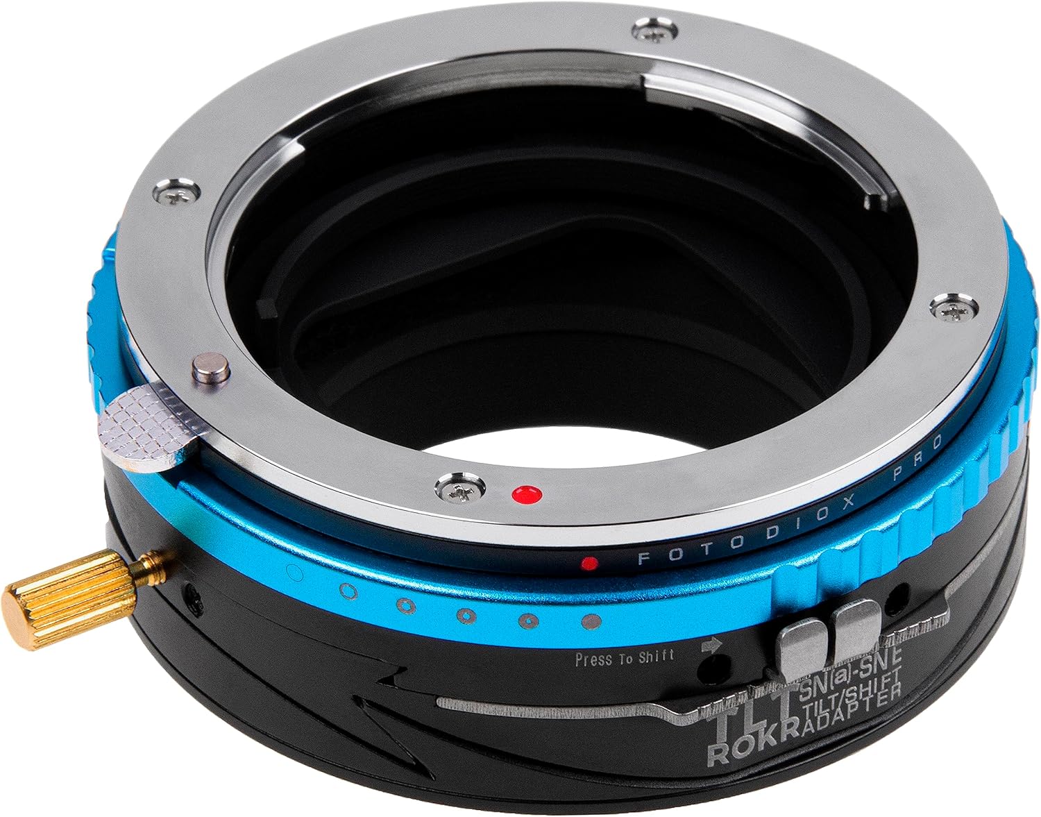 Fotodiox Pro TLT ROKR - Tilt/Shift Lens Mount Adapter Compatible with Sony Alpha A-Mount (and Minolta AF) DSLR Lenses to Sony Alpha E-Mount Mirrorless Camera Body