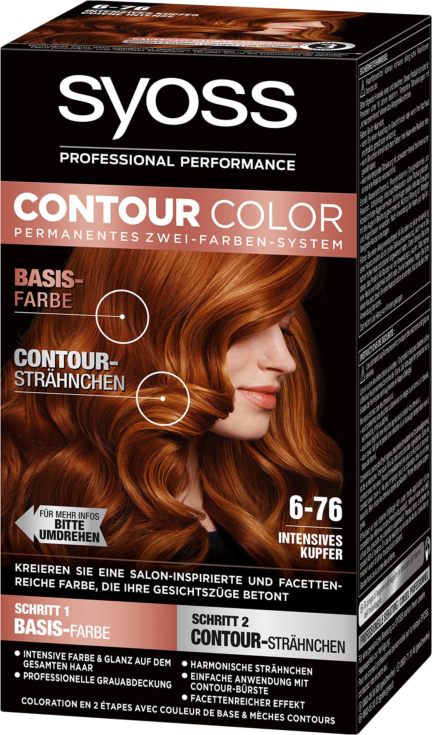 Syoss Contour Colour Intense Copper 6-76