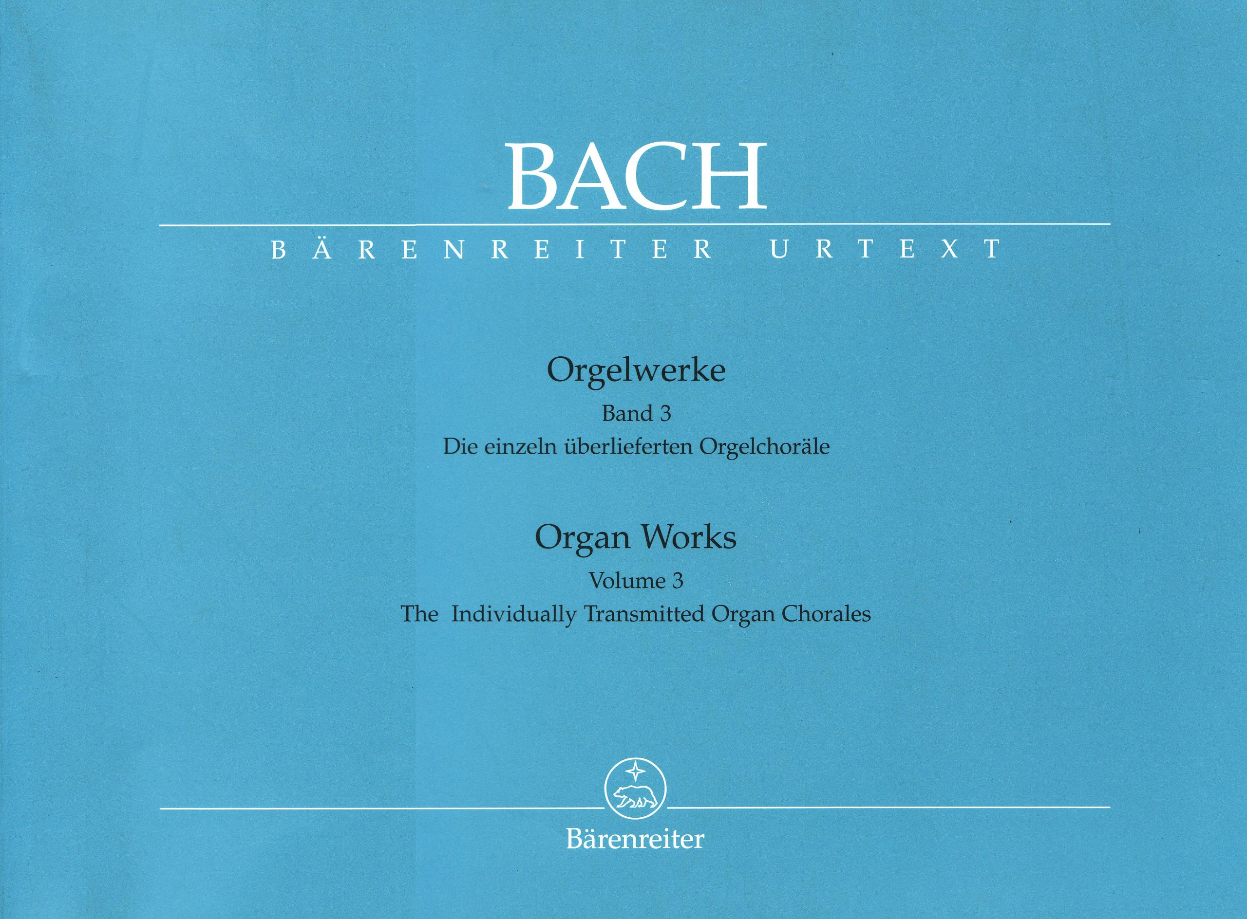Organ Works Volume 3: The Individually Transmitted Organ Chorales