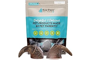 Raw Paws Small Rhino Horn Dog Chews Small 5-Count