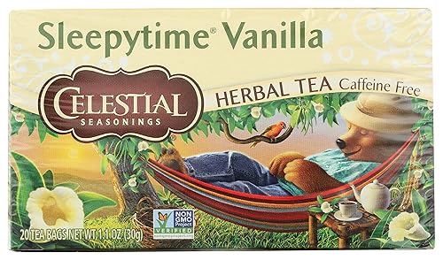 Celestial Seasonings Herbal Tea, Sleepytime Vanilla , 20 Count