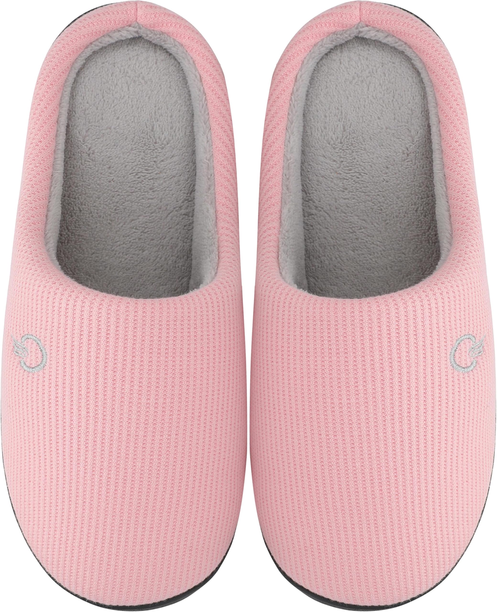 Mishansha Unisex Pantofole Casa/Esterno in Memory Foam - Calde leggere Morbide Comode e Antiscivolo