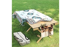 Portable Bamboo Foldable Table: Perfect for Camping, Picnics, and More