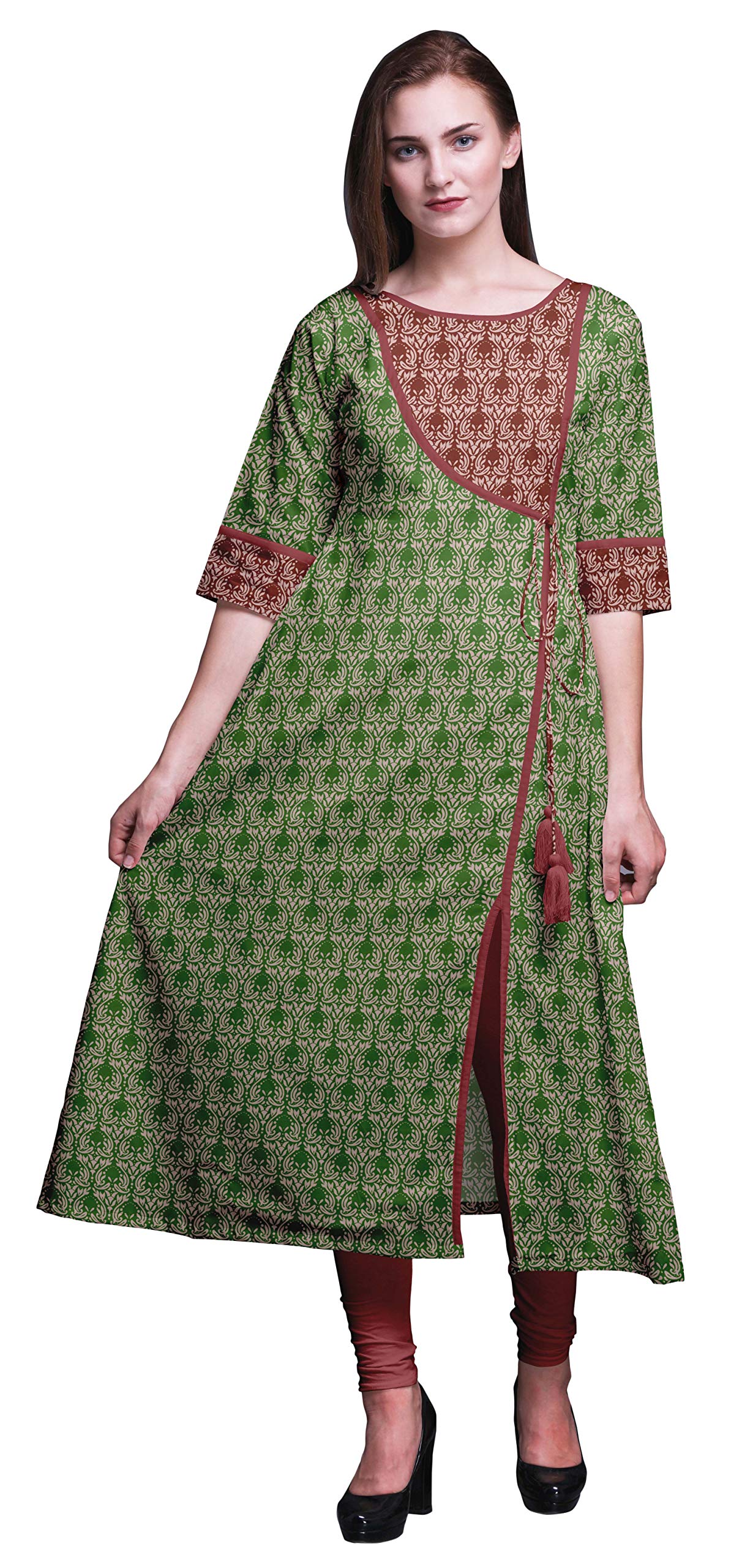 Bimba Kurtis Indian Tunic Tops For Women Printed Indian Clothing