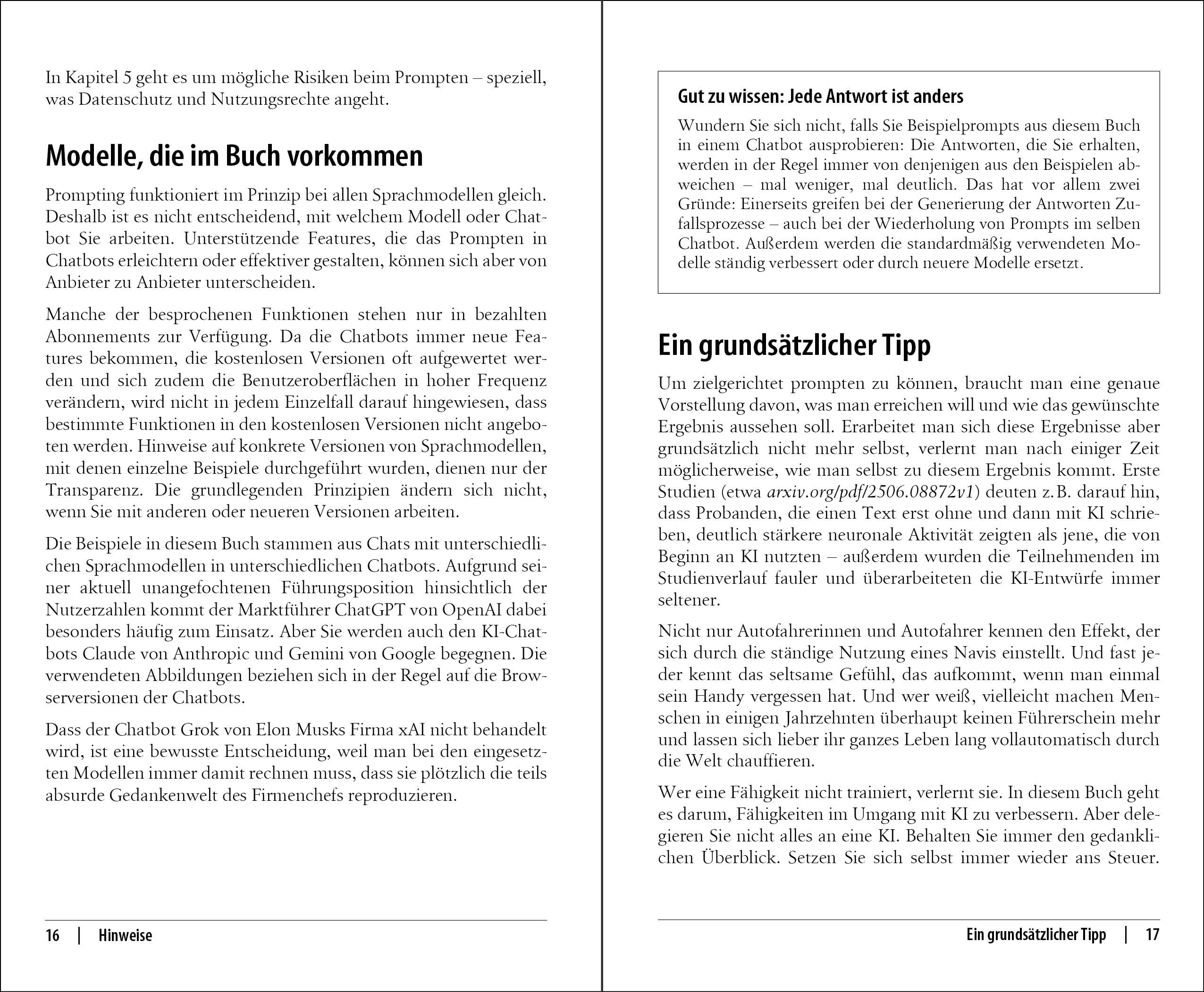 Prompting kurz & gut: Large Language Models verstehen, ChatGPT & Co. professionell nutzen