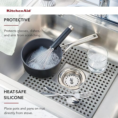 Miniatura 3 de KitchenAid Alfombrilla de silicona para fregadero