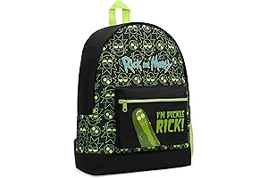 Rick and Morty School Backpack for Students and Travelers