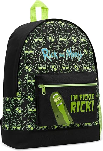 RICK AND MORTY Mochila - Mochila Viaje Rick y Morty - Regalos Frikis Originales