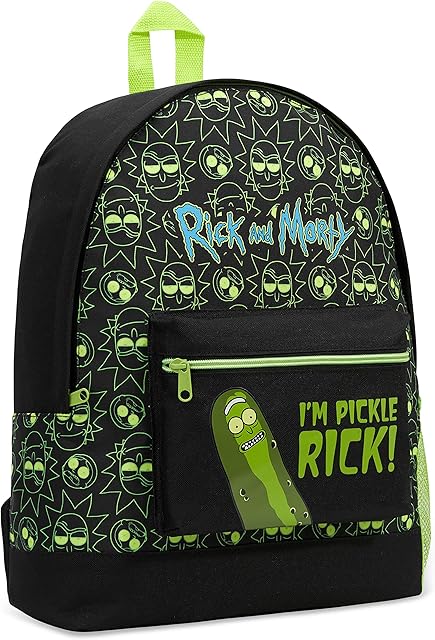 RICK AND MORTY Gifts School Bag Teenager Backpack for School Uni and Travel