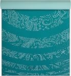 Gaiam Imprimez le tapis de yoga, l'exercice non glissant & Tapis de fitness pour tous les types de Yoga, Pilates & Exercices au sol