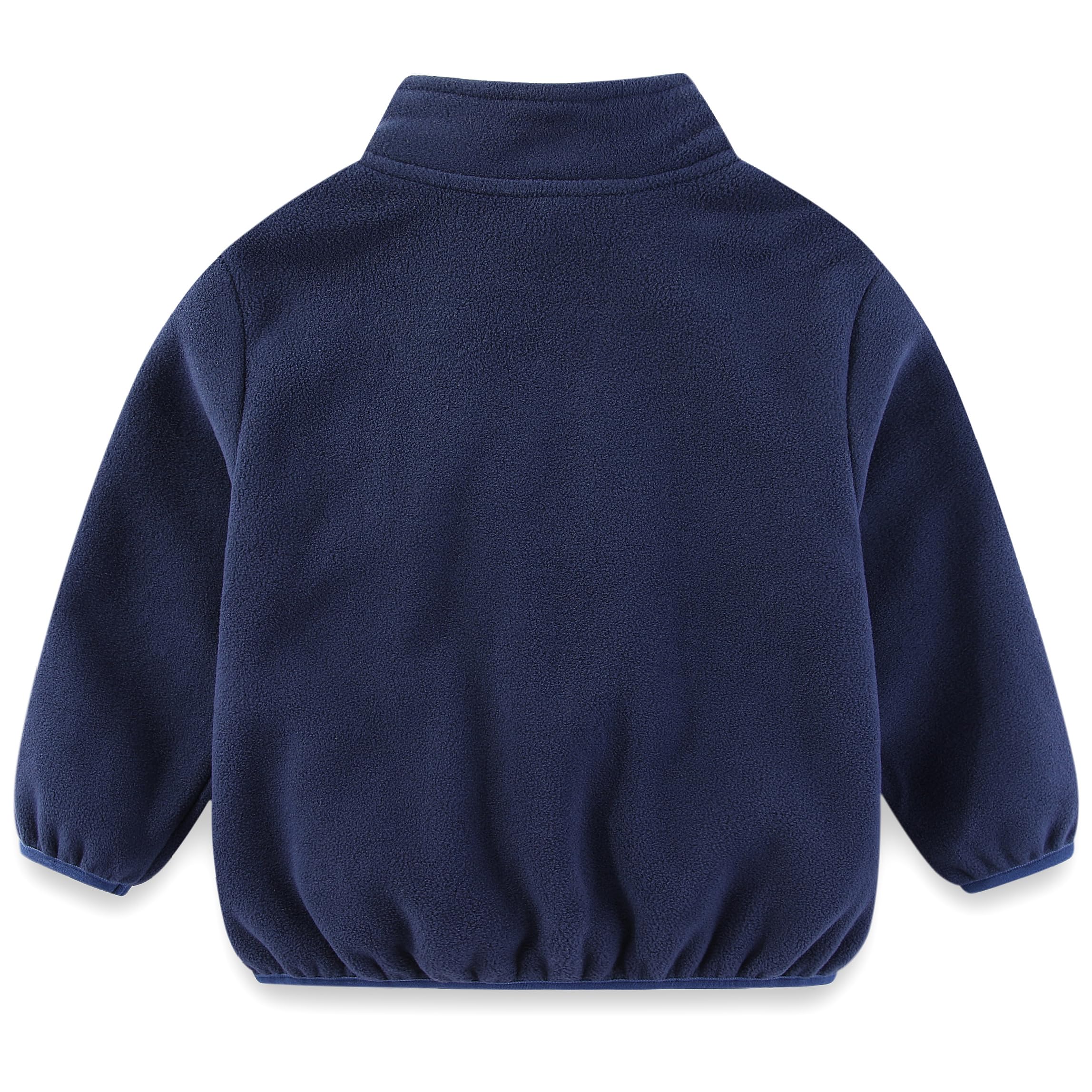 Veste en polaire pour tout-petit, épaisse, à fermeture éclair intégrale, à manches longues, manteau chaud pour bébés garçons et filles, automne, printemps, hiver
