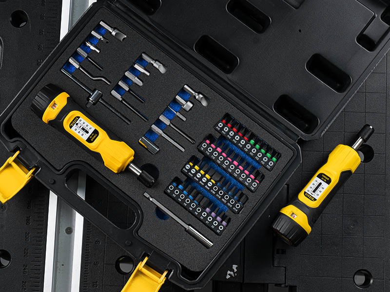 YIYEIE 60Pcs Torque Screwdriver Wrench Set, 10-70 IN.LB