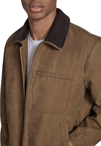 Levi's Men's Cotton Depot Jacket With Corduroy Collar Jacket (pack of 1)
