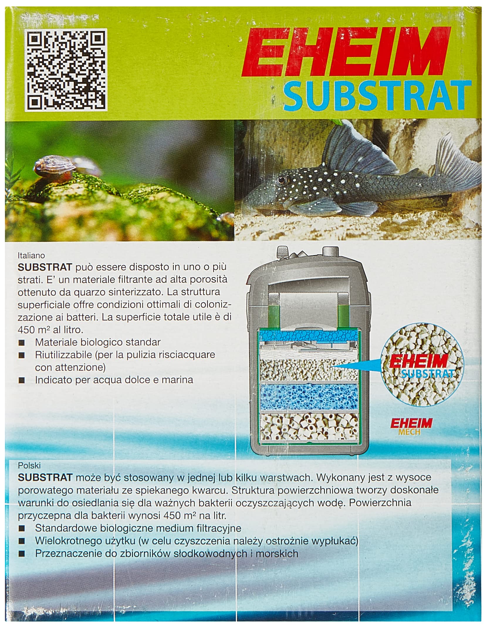 Eheim Substrat Standard Bio-Filter, 1 litro