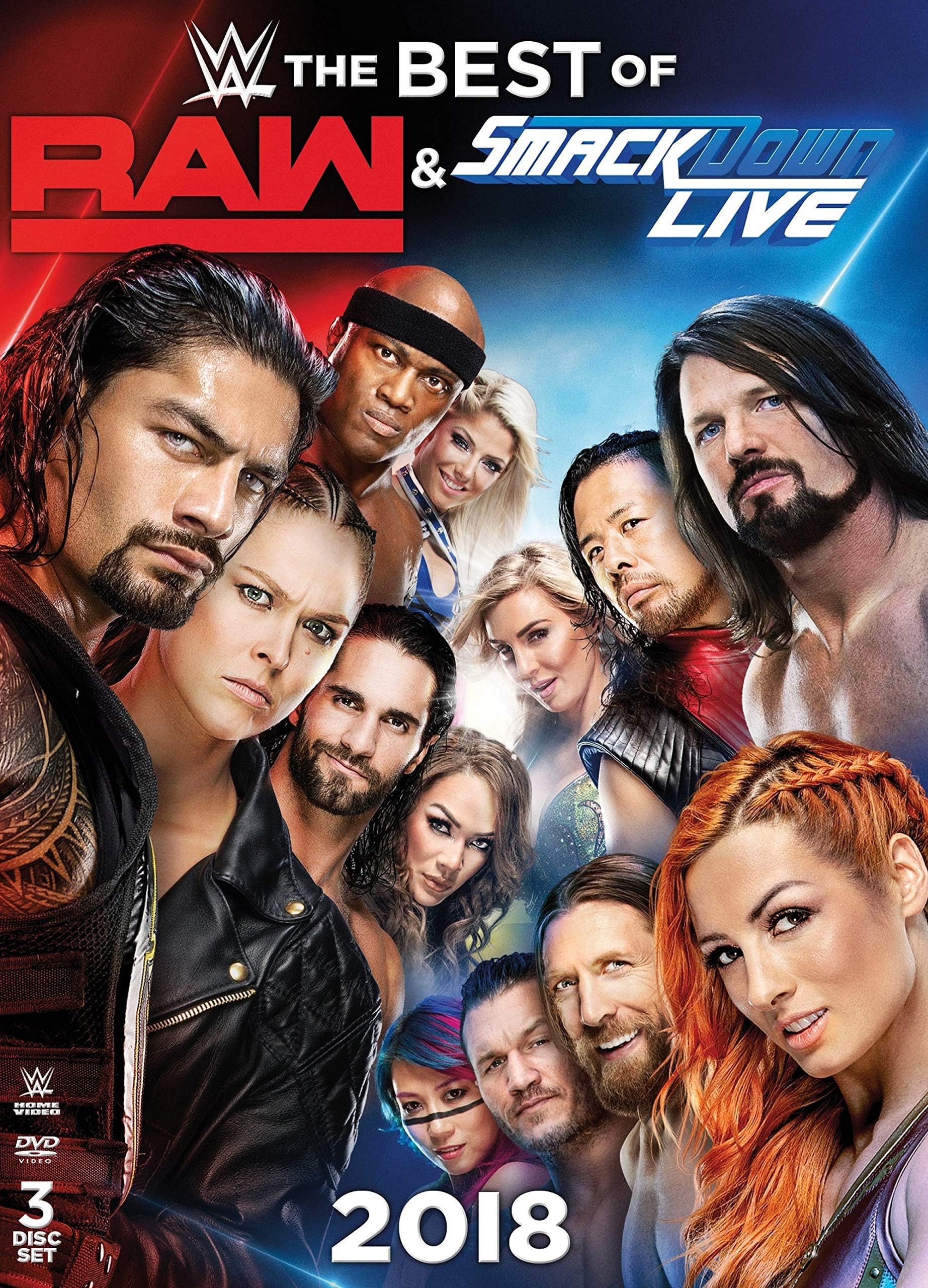WWE: Best of RAW and SmackDown 2018 (DVD)