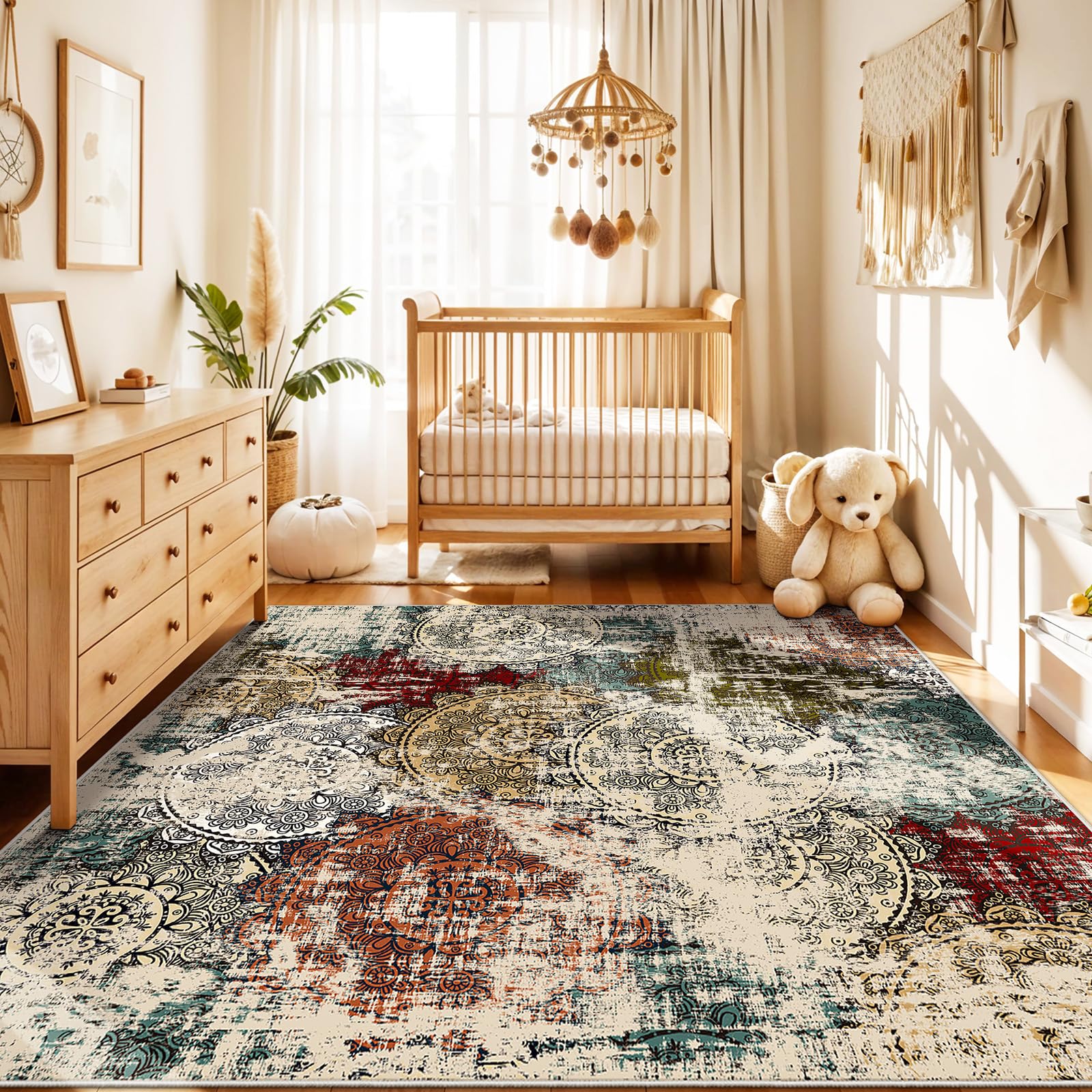 BYYVOO Abstract Rug