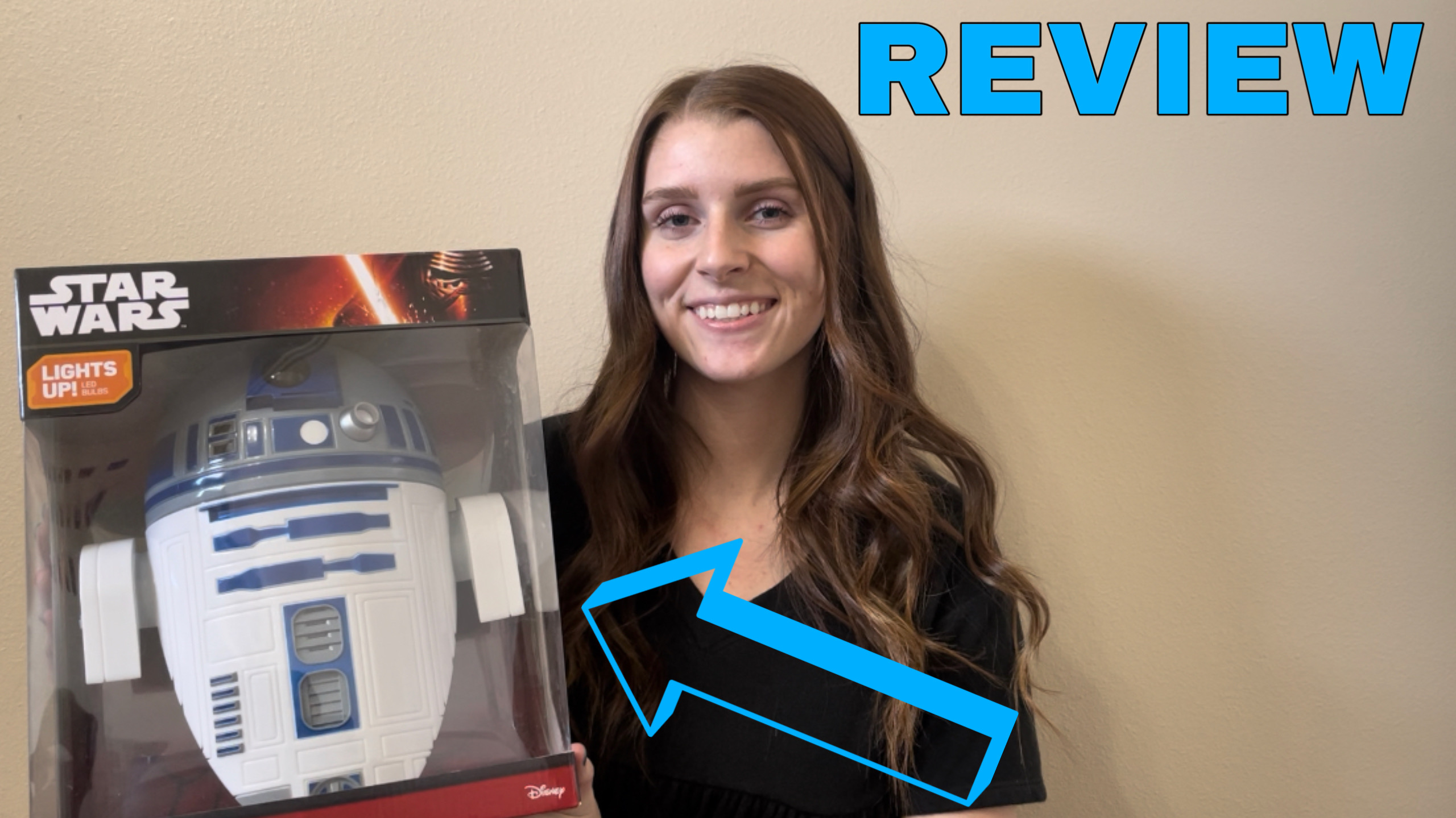 Watch Review- Star Wars R2-D2 3D Deco Light on Amazon Live