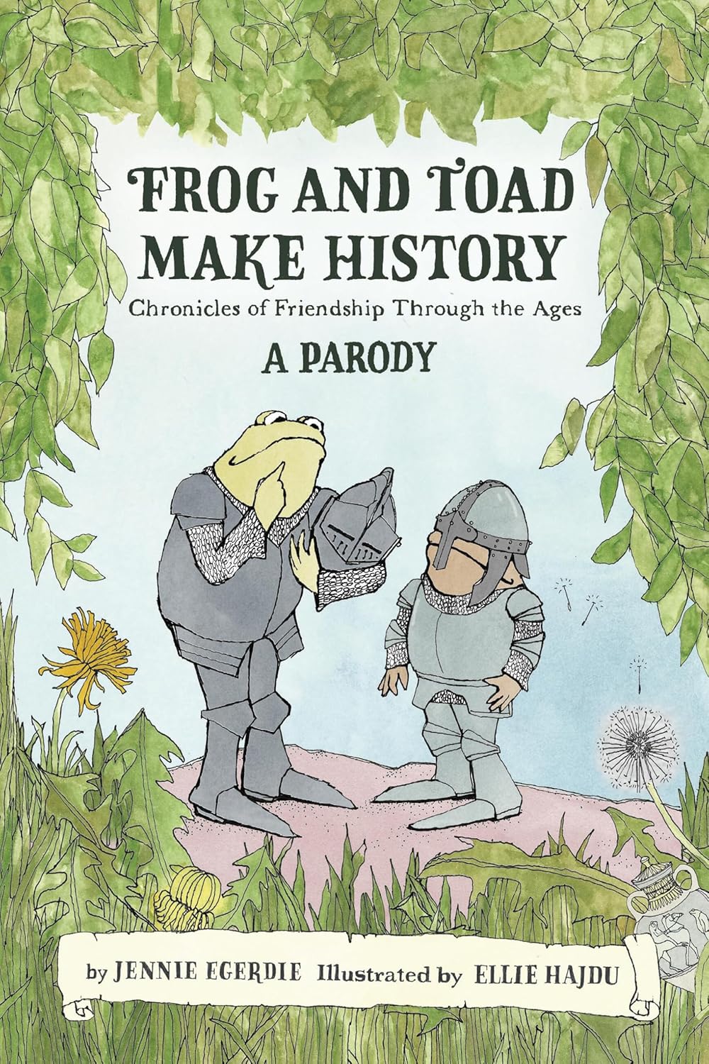 Frog and Toad Make History [A Parody]: Chronicles of Friendship Through the Ages      Kindle Edition