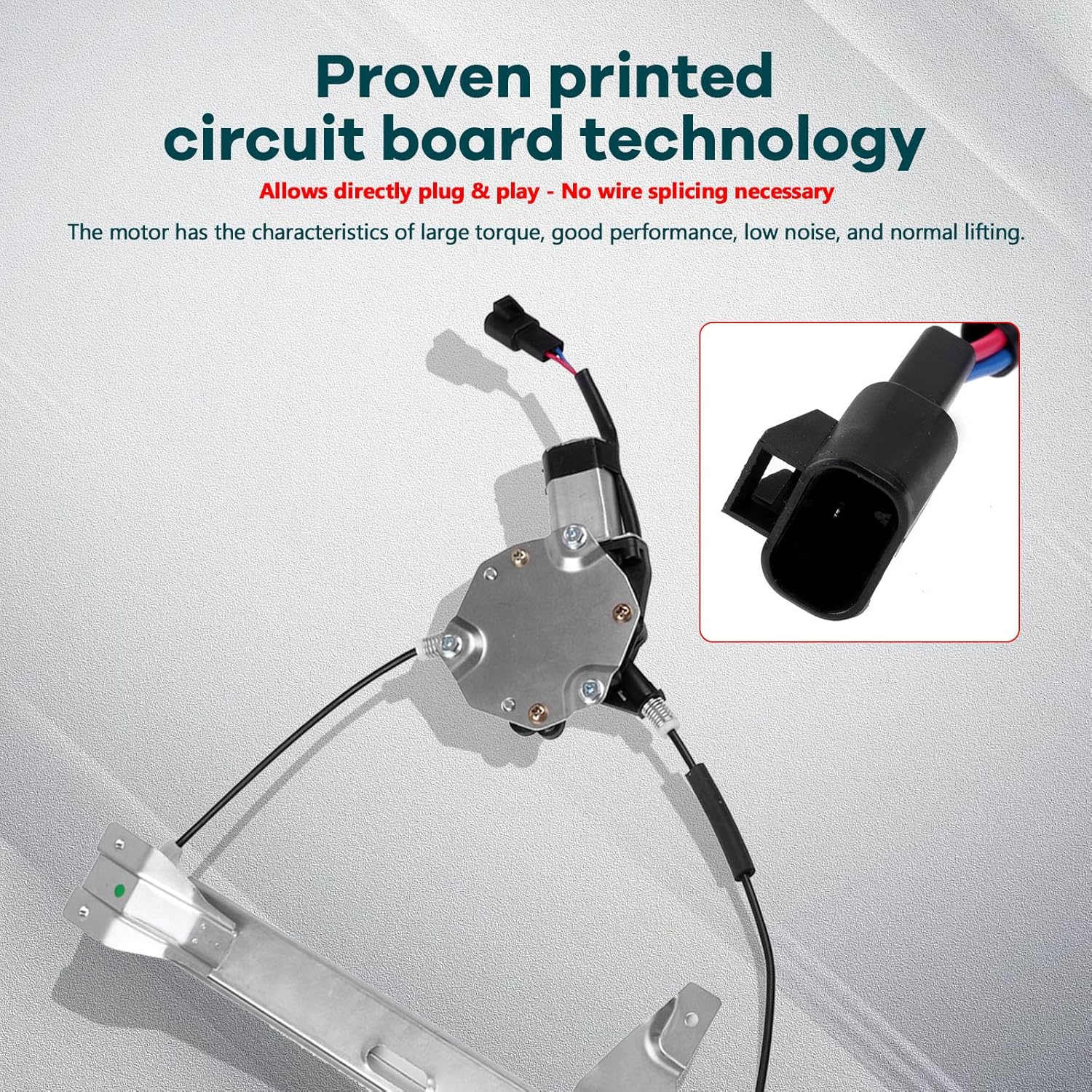 FINDAUTO Rear Right Side Power Window Regulator with Motor Replacement for 2006-2013 for Chevrolet for Impala,2014-2015 for Chevrolet for Impala Limited, 748-511