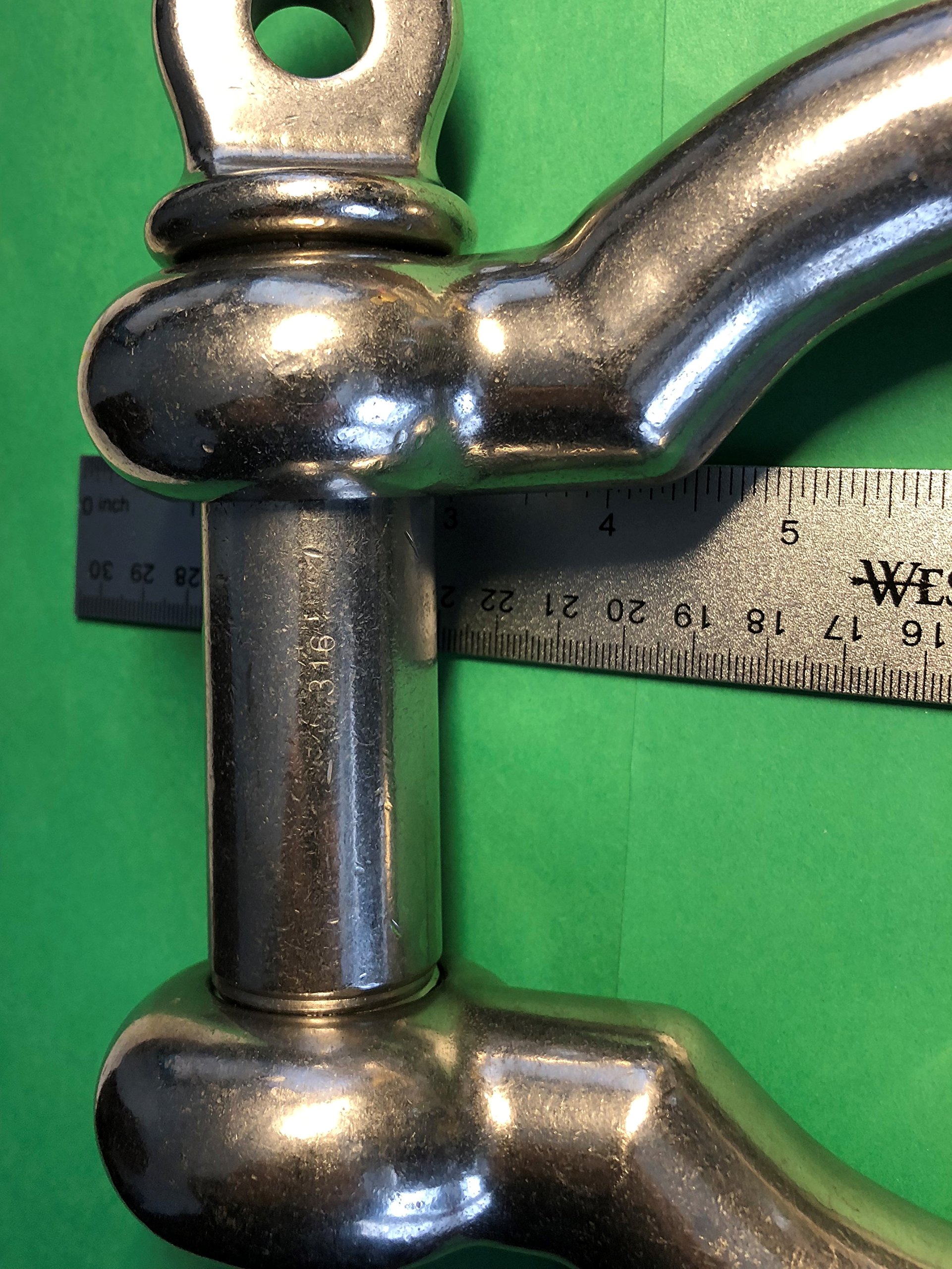 ロッセルダカラ50.4ミリ　F + + + Amazon.com: US STAINLESS Stainless Steel 316 Twist Shackle 1