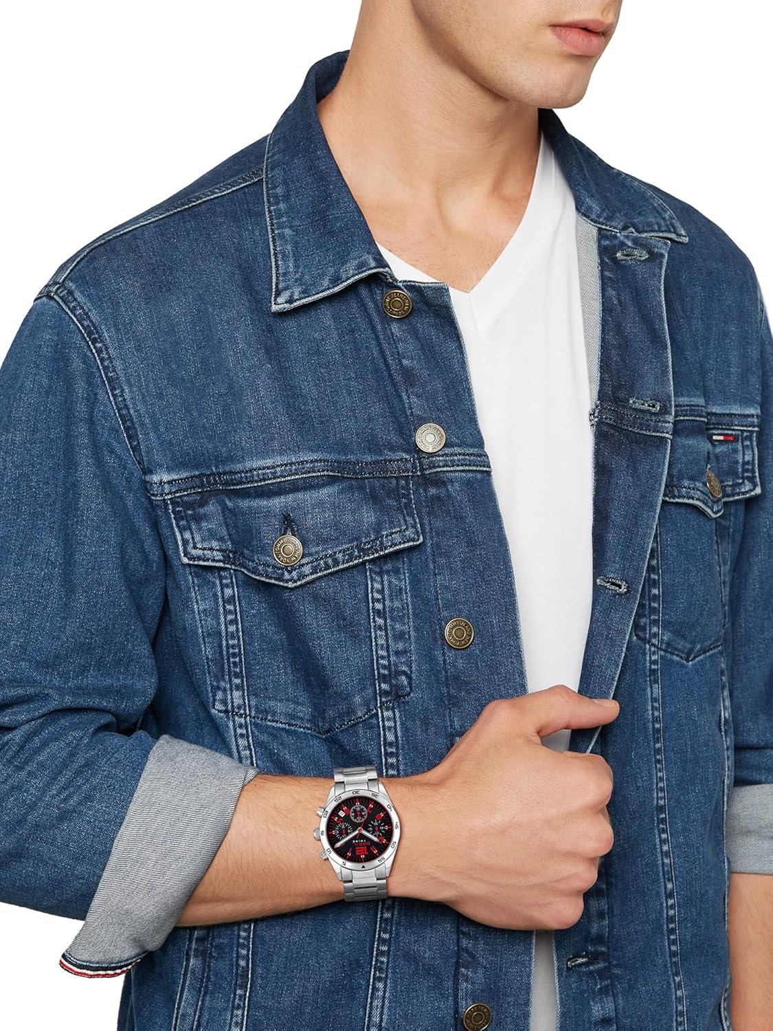 Breil Orologio collezione KEEN quadrante mono-colore movimento chrono quarzo e bracciale acciaio per uomo Breil Orologio collezione KEEN quadrante mono-colore movimento chrono quarzo e bracciale acciaio per uomo