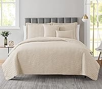 Vista 7 de Clara Clark Edredones Tamaño King - Juego de Cubrecama Colcha para Todas las Estaciones, Tejido Pinsonic Ropa de Cama Ligera - Juego de Edredón King