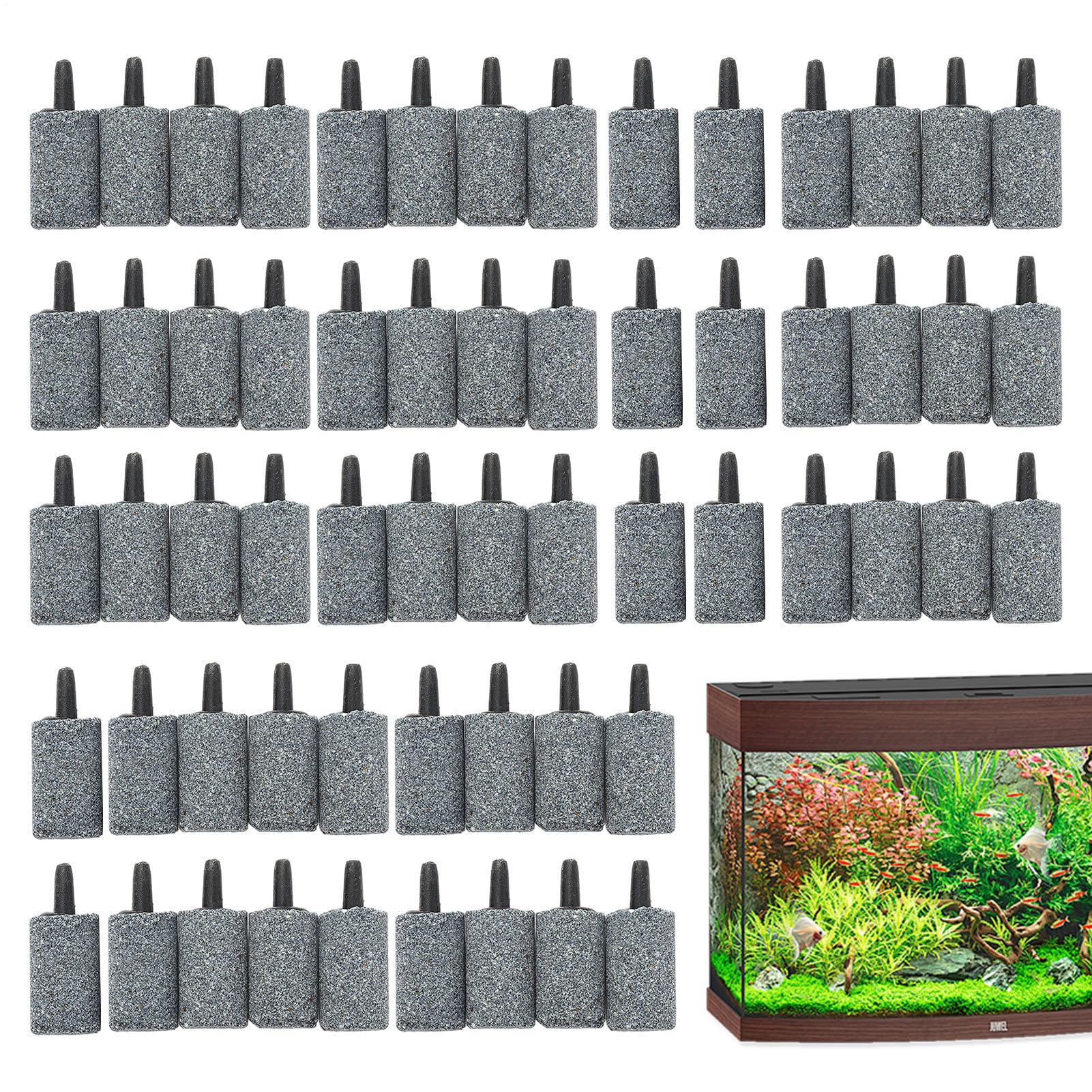 Kamienie powietrzne do akwarium, napowietrzacz z dyfuzorem utleniania zbiornika, do akwarium, terrarium, stawu, domu, biura, słodkowodnych, słonowodnych