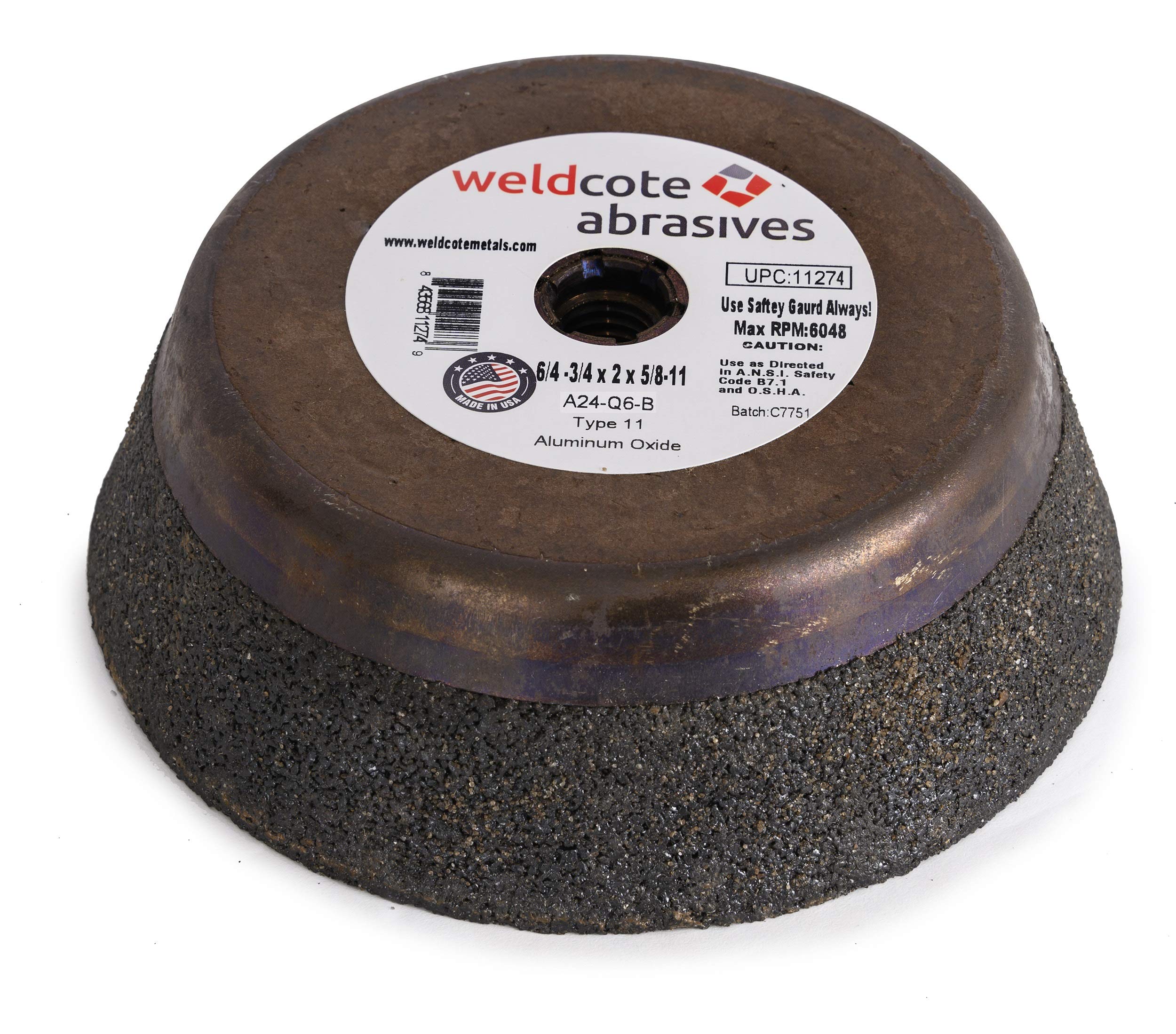 Weldcote 11274 Resin Cup Wheels