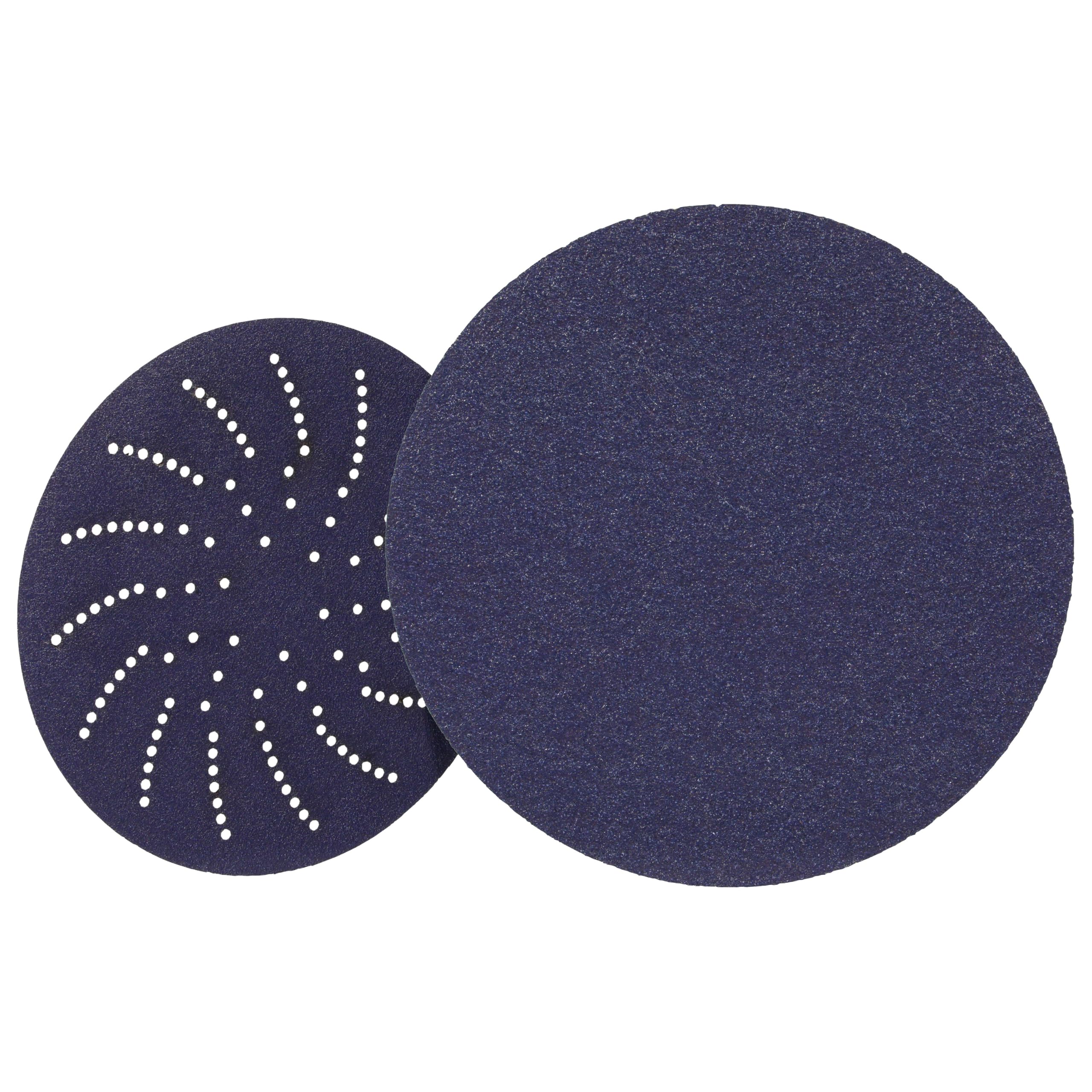 Disco con soporte de tela 3M Xtract Cubitron II 726A, 180+ J-weight | Die 500LG, 127 mm x NH, 50/Carton