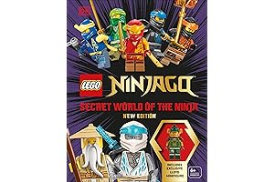 LEGO NINJAGO Secret World of the Ninja Book with Exclusive Lloyd Minifigure