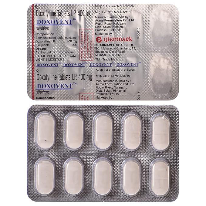 Doxovent Strip of 10 Tablets Amazon.in Health & Personal Care
