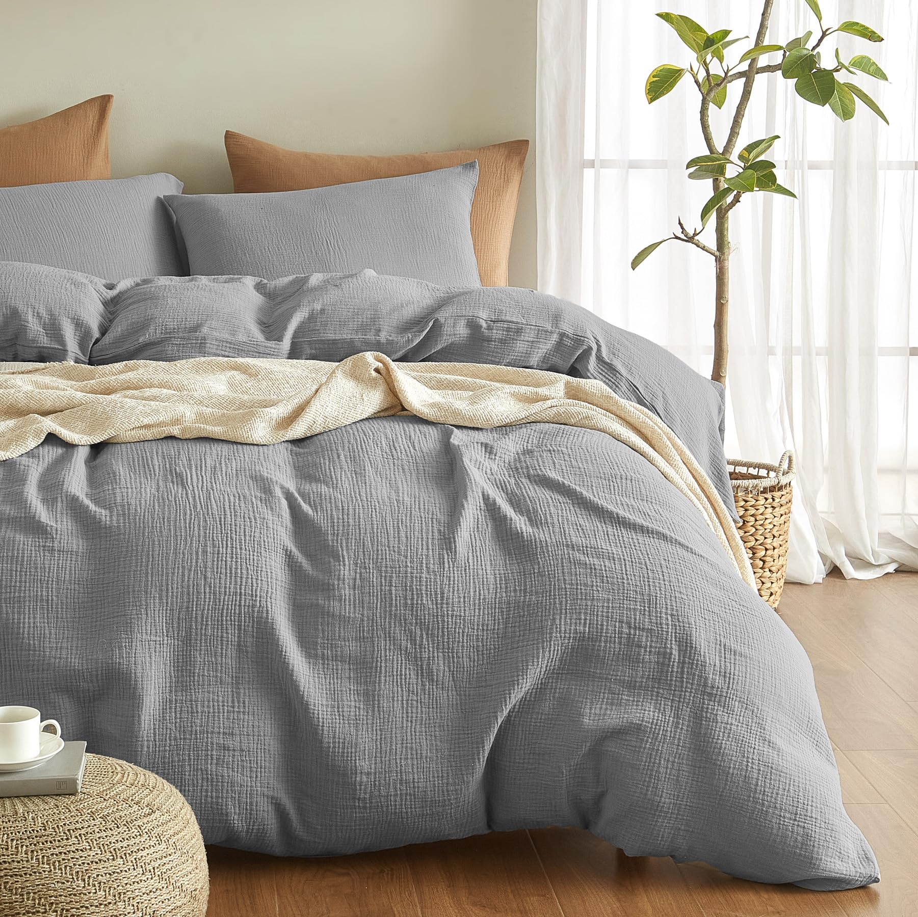 Bailix Premium Musselin Bettwäsche Sets