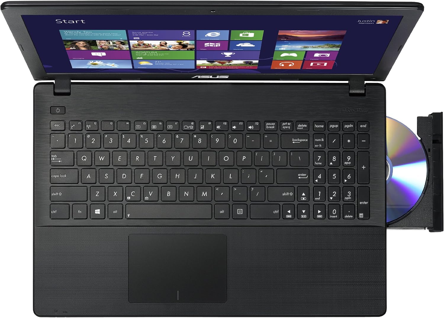 ASUS D550CA-RS31 Laptop (Windows 8, Intel Core i3 3217U (1.80GHz) Processor, 15.6 inches Display, SSD: 500 GB, RAM: 6 GB) Black