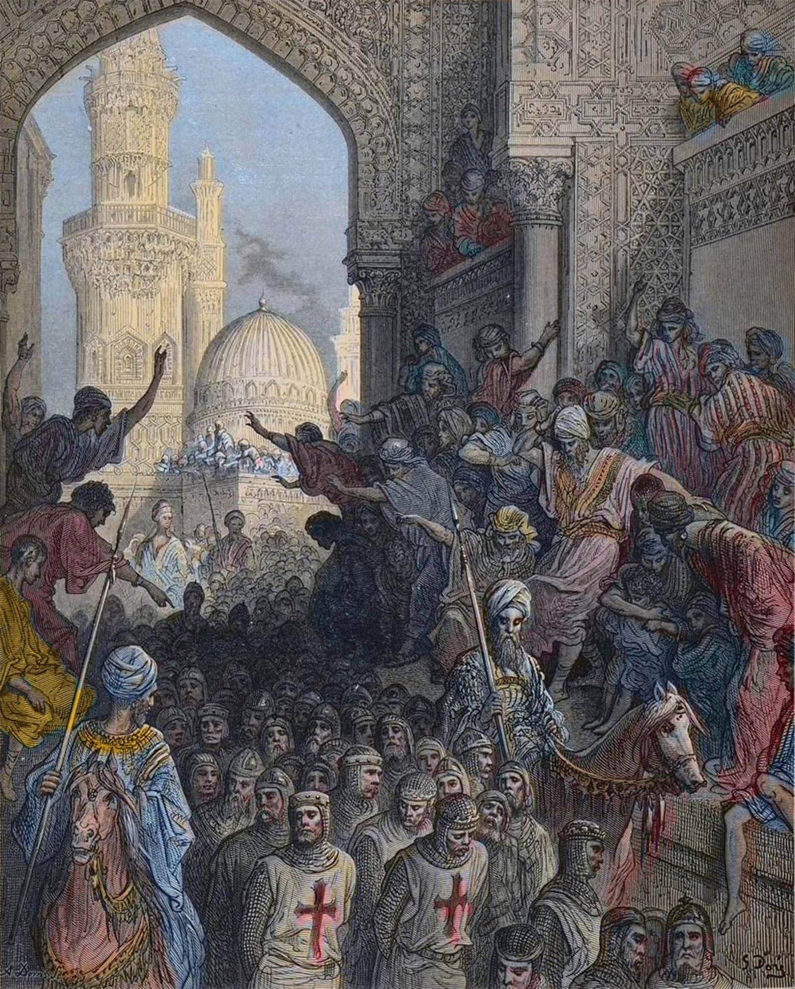 POSTERIIk Famous Animal Posters Vintage Picture Arrival in Cairo of Minieh Prisoners by Gustave Dore Modern Wall Decor for Home Decor 60x90cm