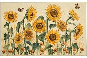 Mohawk Home 2x4 Fall Sunflowers Kitchen Mat