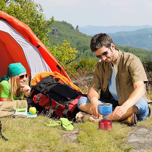 Miniatura 2 de SOOYEAH Adaptador de repuesto de gas, repuesto de combustible de isobutano, cambio de bote de isobutano, cambio de recipiente de válvula lindal,