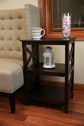 Miniatura 7 de pearington pear-turq-7136lado y mesa auxiliar con almacenamiento, color turquesa