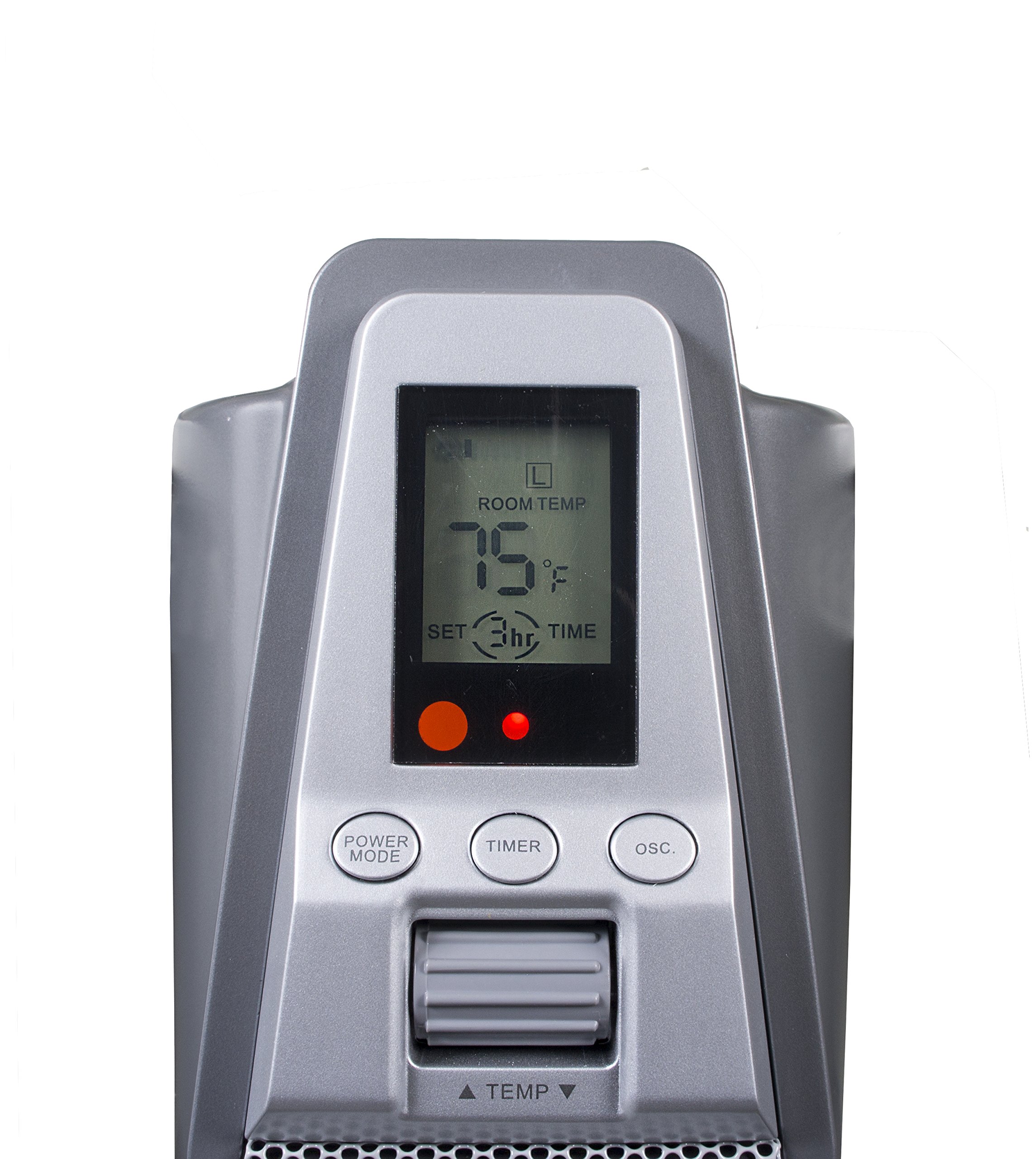 Amazon.com: Tower Ceramic Heater with Thermostat Control : Home u0026 Kitchen