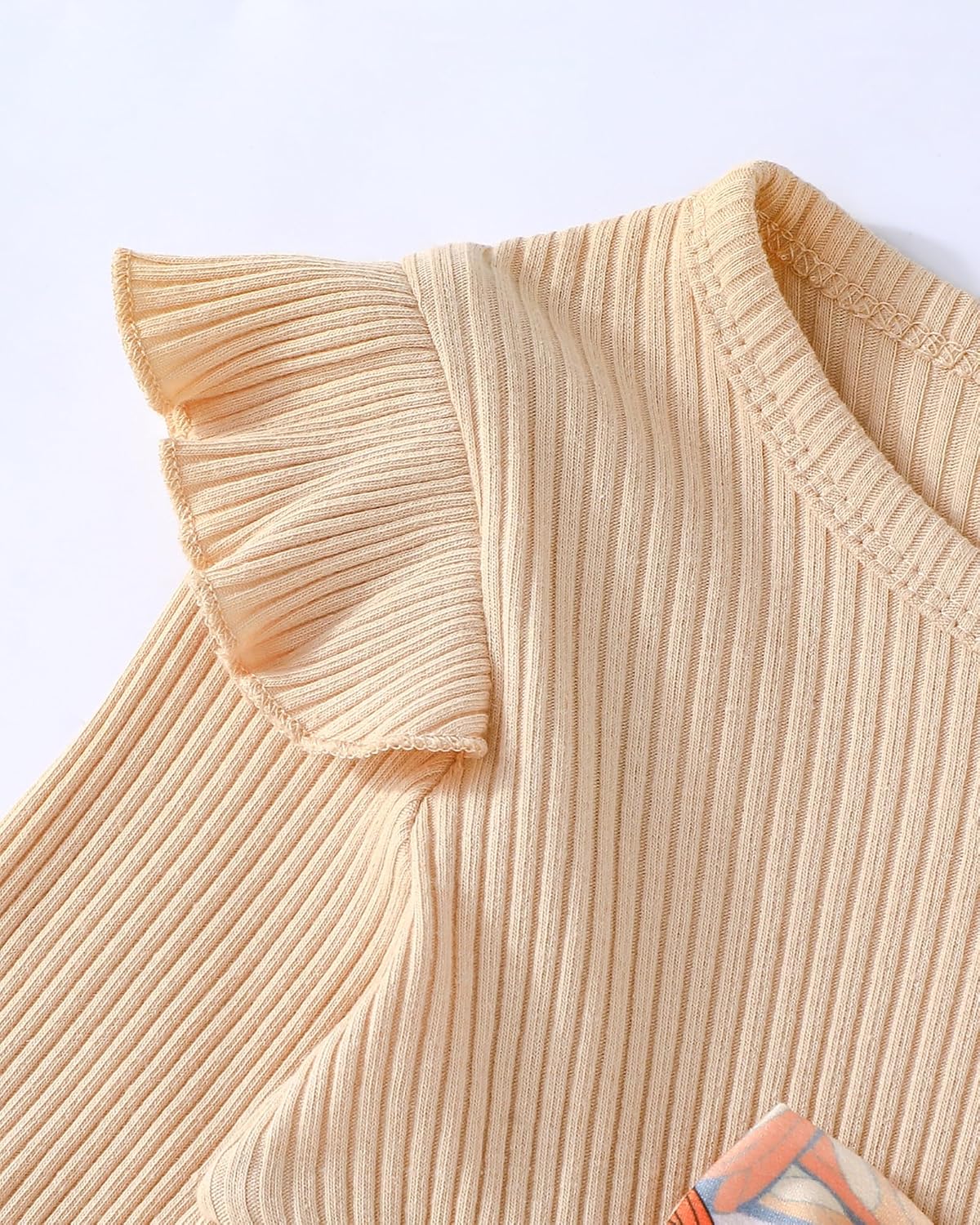 Jecson Toddler Baby Girl Clothes: Cotton Soft Outfits Set A-Line Top & Butterfly-Print Pants Cute Fall Home Outdoor 6M-4Y - Image 6