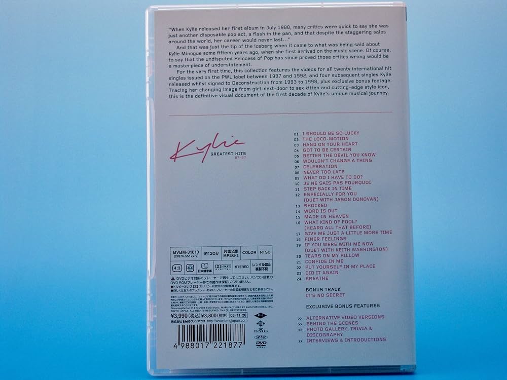 グレイテスト・ビデオ・ヒッツ [DVD] Amazon.co.jp: グレイテスト・ビデオ・ヒッツ [DVD] : カイリー